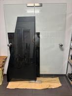 2 Glazen deuren met taatsdeur opening systeem, Ophalen, Gebruikt, Minder dan 80 cm, Binnendeur