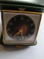 Prachtig oud jaren 60 zwitsers? Reiswekker mooie staat., Antiek en Kunst, Antiek | Klokken, Ophalen of Verzenden