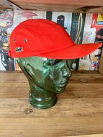 Lacoste red girolle cap casquette pet hat large new, Verzenden, Lacoste, Nieuw, Pet