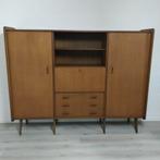 Vintage highboard wandkast kleerkast, Huis en Inrichting, 25 tot 50 cm, Ophalen of Verzenden, Zo goed als nieuw