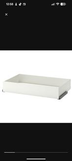 Komplement lade wit 100x58cm - incl. rails, Overige materialen, 100 tot 150 cm, Ophalen of Verzenden, Zo goed als nieuw