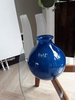 3 Dutz vaasjes, Huis en Inrichting, Woonaccessoires | Vazen, Blauw, Ophalen of Verzenden, Minder dan 50 cm, Glas