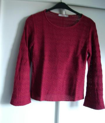 S.Oliver trui maat 38 donkerrood beschikbaar voor biedingen