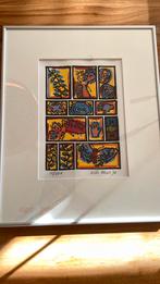 Zeefdruk Kim Muis, Antiek en Kunst, Kunst | Litho's en Zeefdrukken, Ophalen
