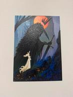 Limited edition Displate - The Lady and The Crow, Ophalen of Verzenden