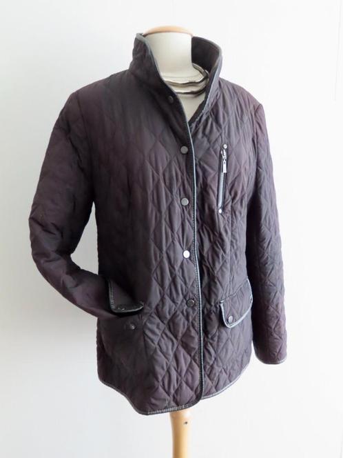 BASLER, Luxe gestikt jasje met mooie details mt 44/46, Kleding | Dames, Jassen | Zomer, Zo goed als nieuw, Maat 42/44 (L), Zwart