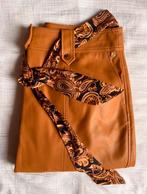 JOSH V Lederlook broek ACE maat XL, Bruin, Maat 46/48 (XL) of groter, Ophalen of Verzenden, Zo goed als nieuw