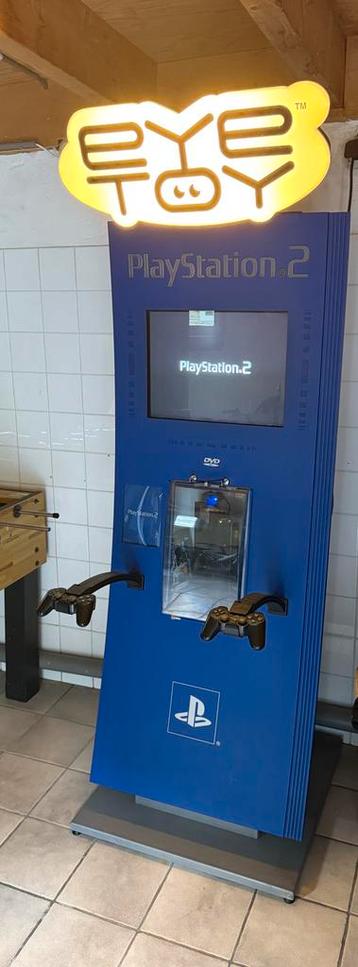 Playstation PS2 Demo Kiosk met EYE TOY beschikbaar voor biedingen
