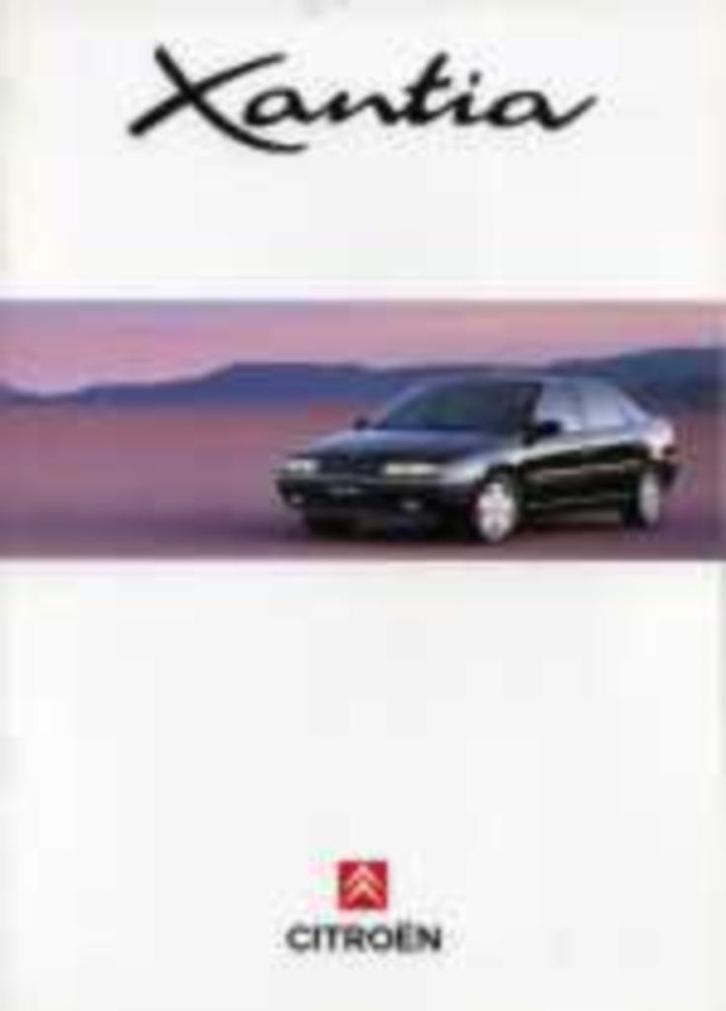 Citroen Xantia brochure/auto folder '93 '94 '95 '96 '97 '99, Boeken, Auto's | Folders en Tijdschriften, Zo goed als nieuw, Citroën