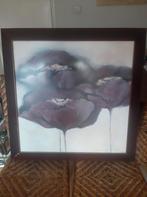 Schilderij Mohn in milch - elena filatof 83 cm X 83 cm, Ophalen