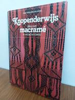 Knopenderwijs - Alles over Macramé, Verzenden, Zo goed als nieuw, Overige onderwerpen, Hildi Vogler-von Kanel