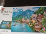 egpuzzel hallstaetter lake austria 1000 stukjes, Ophalen of Verzenden, 500 t/m 1500 stukjes, Zo goed als nieuw, Legpuzzel