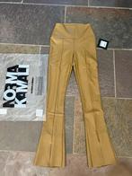 Spat legging imitatie leer NIEUW kleur: Woods, Bruin, Nieuw, Ophalen of Verzenden, Norma Kamali