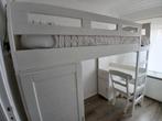 Hoogslaper met bureau en kast, Kinderen en Baby's, Kinderkamer | Stapelbedden en Hoogslapers, Ophalen, Gebruikt, Hoogslaper