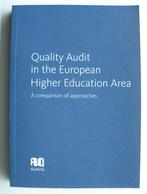 Quality audit in the European higher education area, Ophalen of Verzenden, Zo goed als nieuw, WO