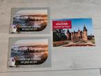 4x voucher Kasteel de Haar incl koffie/thee + gebak, Tickets en Kaartjes, Drie personen of meer, Overige soorten