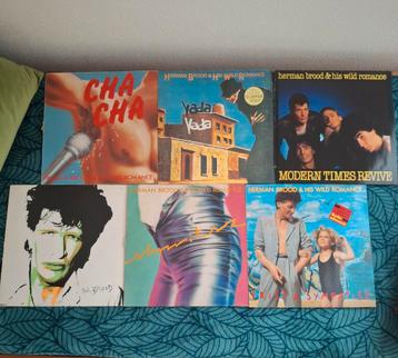 6 Vinyl lp's Herman Brood. beschikbaar voor biedingen