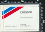 Sticker: Calpam - Uw olieleverancier - Helmond, Verzenden, Zo goed als nieuw, Bedrijf of Vereniging