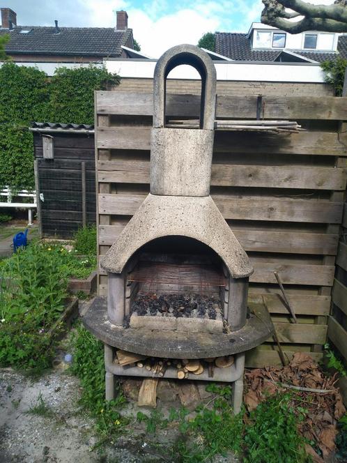 Tuinhaard betonnen bbq gratis, evt met hulp bij transport, Tuin en Terras, Tuinhaarden, Gebruikt, Ophalen