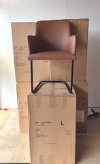 NIEUW armstoel Denver set van 6, leder UITVERKOOP van €2094, Ophalen of Verzenden, Nieuw, Vijf, Zes of meer stoelen