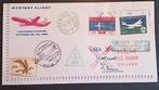 Mystery flight luchtpost 1959 Istanbul met lockheed electra, Ophalen of Verzenden, Envelop