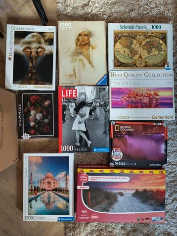 Puzzels 1x €3 of 2x €5 beschikbaar voor biedingen