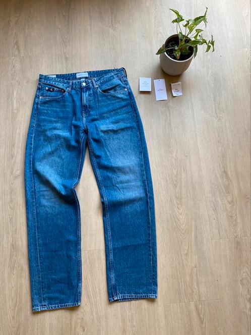 Calvin klein jeans 90s straight, Kleding | Heren, Spijkerbroeken en Jeans, Zo goed als nieuw, W33 - W34 (confectie 48/50), Blauw