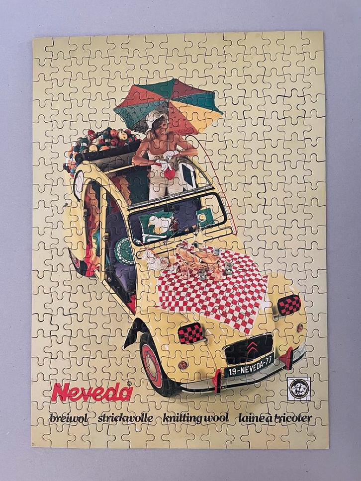 Nevada Eend Puzzel - Citroën Klassieker, Hobby en Vrije tijd, Denksport en Puzzels, Gebruikt, Legpuzzel, Minder dan 500 stukjes