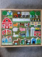 Melissa & Doug Houten Boerderij Set - NIEUW, Ophalen of Verzenden, Nieuw, Overige typen
