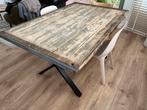 Tafel, Huis en Inrichting, Tafels | Eettafels, Ophalen, Zo goed als nieuw, Rechthoekig, 50 tot 100 cm