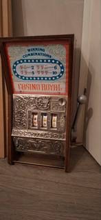 Casino Royal gokkast met muntjes, Verzamelen, Automaten | Gokkasten en Fruitautomaten, Ophalen, Gebruikt