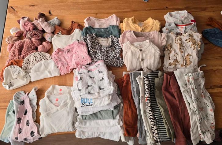 Babykleding pakket maat 56, Kinderen en Baby's, Babykleding | Baby-kledingpakketten, Zo goed als nieuw, Ophalen of Verzenden