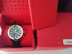 DIESEL classic DZ4622 split horloge, Ophalen, Zo goed als nieuw, Zwart, Jongen