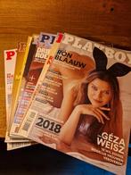 Compleet jaar playboy 2018, Boeken, Tijdschriften en Kranten, Zo goed als nieuw, Verzenden