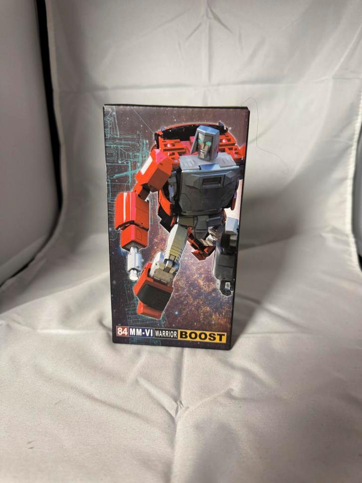 Transformers X- transbots MM-V1 Warrior Boost, Verzamelen, Transformers, Zo goed als nieuw, Overige generaties, Autobots, Ophalen of Verzenden