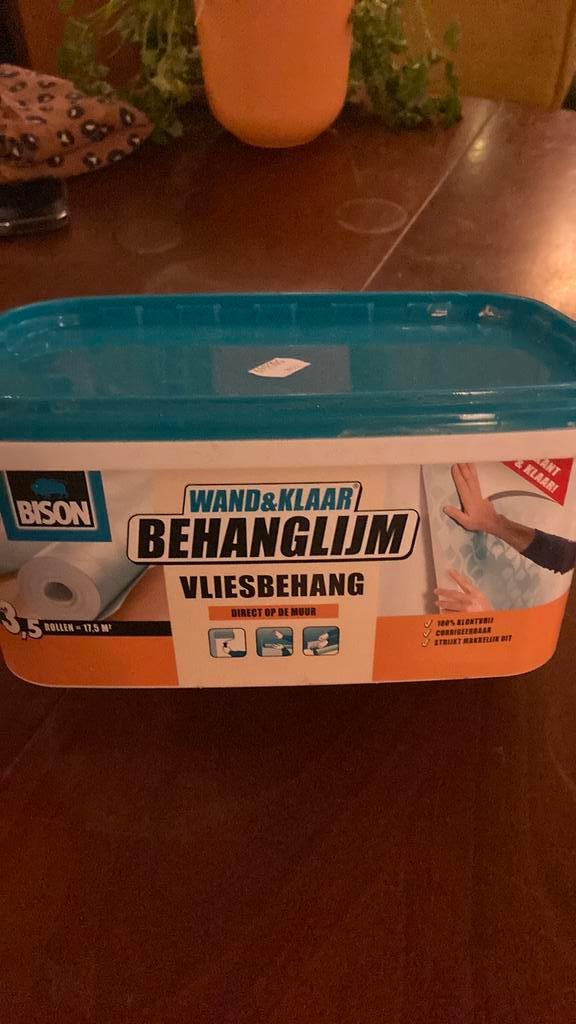 Behanglijm 1 liter, Doe-het-zelf en Verbouw, Verf, Beits en Lak, Zo goed als nieuw, Wit, Ophalen
