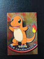 Topps Pokémonkaart #04 Charmander, Ophalen of Verzenden, Losse kaart, Zo goed als nieuw