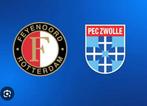 2x mooie plekken naast elkaar PP feyenoord -Pec zwolle, Seizoenskaart, Twee personen, Mei
