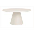 Ronde Eettafel Mello MDF, Warm Wit 130cm van Tower living, Ophalen