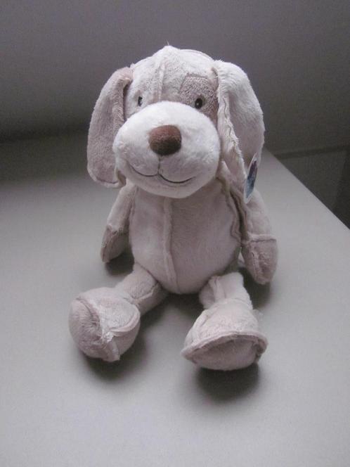 Natalis FBTO Snoef superzacht pluche knuffel hond lichtbruin, Kinderen en Baby's, Speelgoed | Knuffels en Pluche, Nieuw, Hond