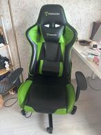 Paracon groen gamechair bureastoel, Ophalen of Verzenden, Zo goed als nieuw, Gaming bureaustoel, Bureaustoel