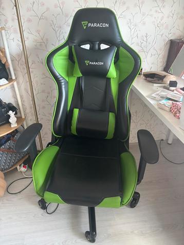 Paracon groen gamechair bureastoel beschikbaar voor biedingen