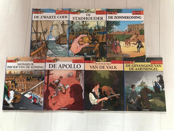 Lois serie 1 t/m 7 compleet en als nieuw., Boeken, Stripboeken, Zo goed als nieuw, Complete serie of reeks, Ophalen of Verzenden