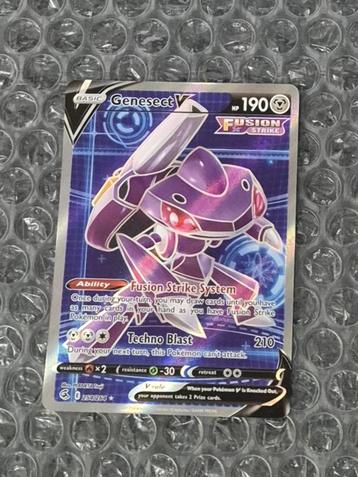 Full Art Genesect V 254/264 Fusion Strike Sword & Shield beschikbaar voor biedingen