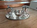 Douwe Egberts room setje, Antiek en Kunst, Antiek | Goud en Zilver, Ophalen of Verzenden, Zilver