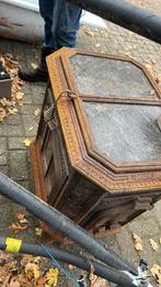 Gietijzeren houtkachel, Huis en Inrichting, Ophalen, Gebruikt, Houtkachel, Vrijstaand