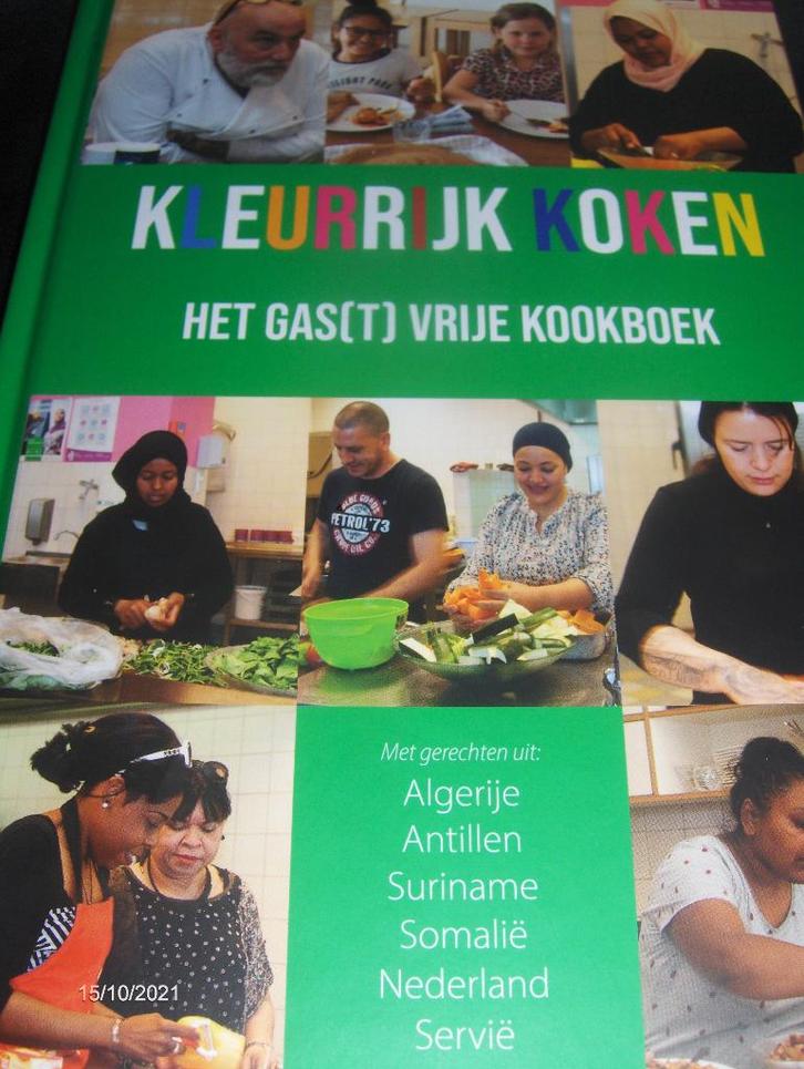 Kleurrijk Koken Het Gas(t)rije Kookboek van Rotterdammers, Boeken, Kookboeken, Nieuw, Voorgerechten en Soepen, Hoofdgerechten