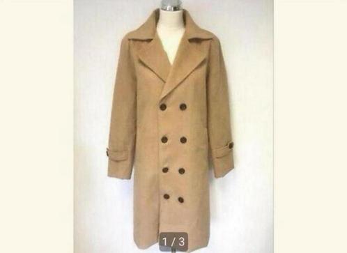 Podom Jas NIEUW M Beige Camel Bruin Dubbel knoop 4 seizoens, Kleding | Dames, Jassen | Zomer, Nieuw, Maat 38/40 (M), Bruin, Ophalen of Verzenden