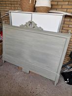 Brocante hoofdbord voor bed 1.60 breed, Huis en Inrichting, Slaapkamer | Bedden, Ophalen, Tweepersoons, Zo goed als nieuw, 200 cm