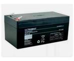12V 3.3Ah accu batterij ULTRA MAX NP3.3-12 VRSLA 12v 3.3Ah, Nieuw, Ophalen of Verzenden, H, H